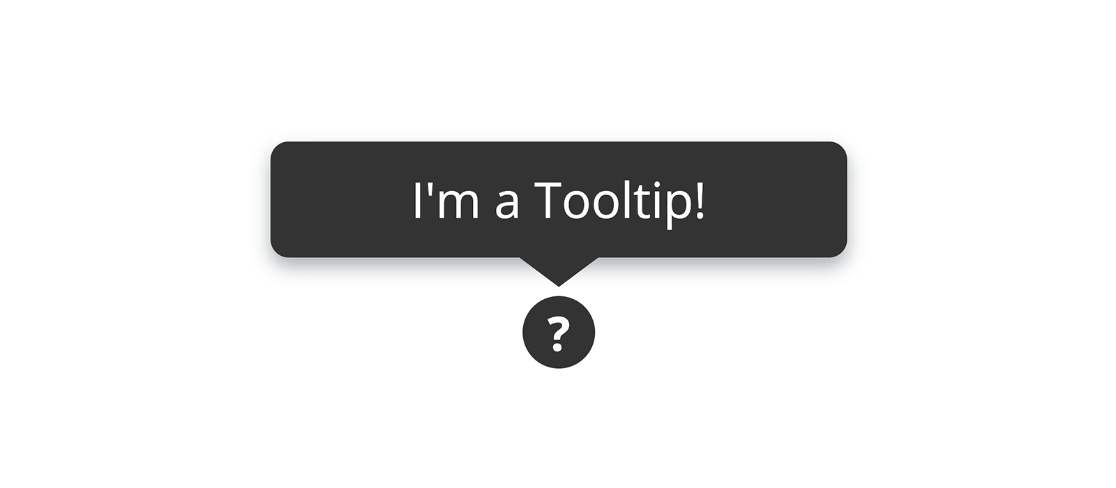CSS-only tooltip.