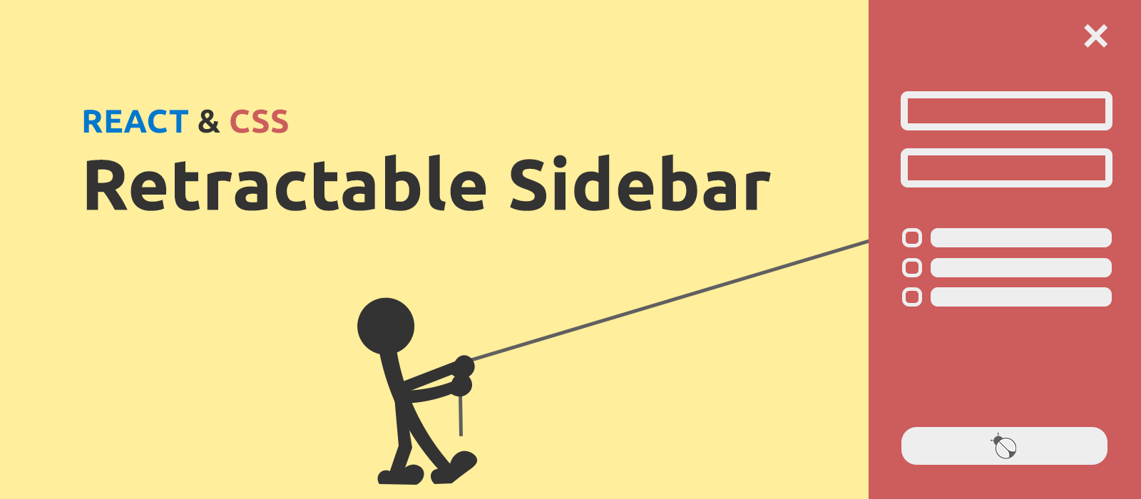 Building a Retractable Sidebar with React and CSS